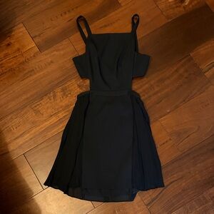 BCBGMaxAzria Little Black Dress with Cutouts
